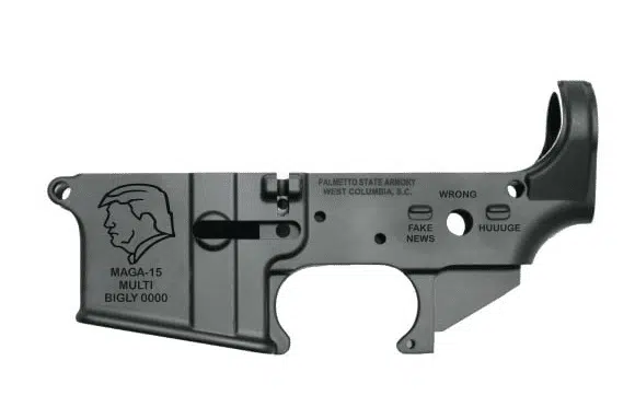 Best Stripped Lower Receiver Trump MAGA-15